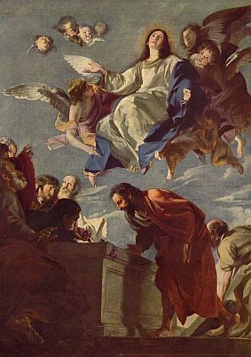 Assumption painting by Mateo Cerezo courtesy of Wikipedia