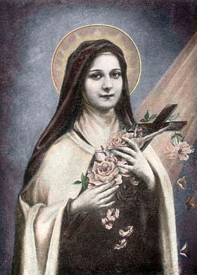 Picture of St. Therese courtesy of Chant Art