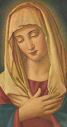 Picture of Our Blessed Mother courtesy of Chant Art