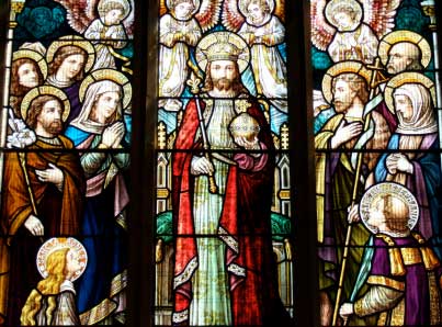 Stained glass picture courtesy of istockphoto.com