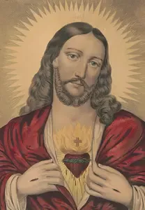 Burning Sacred Heart